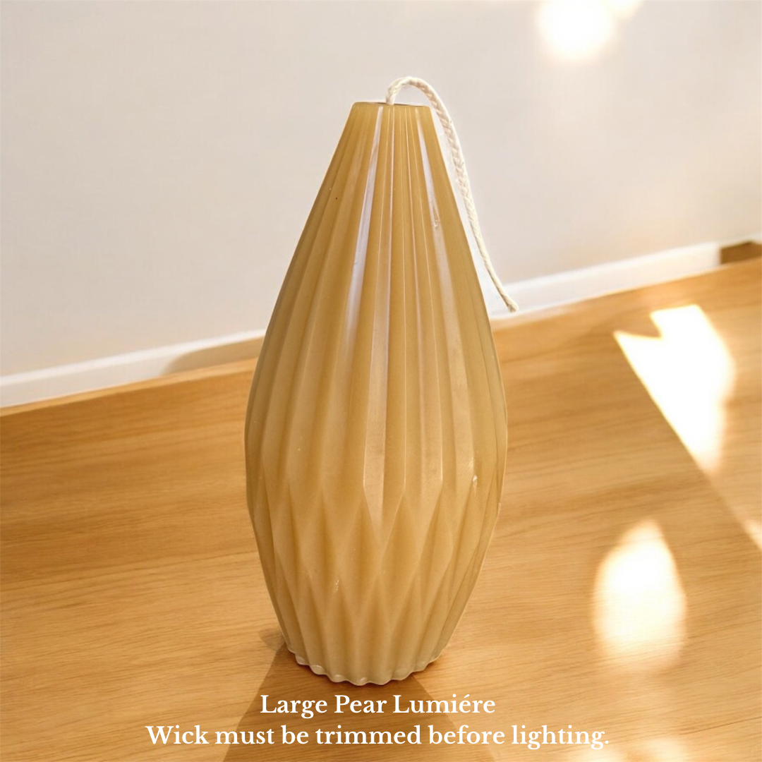Pear Lumière - Small or Large Sizes