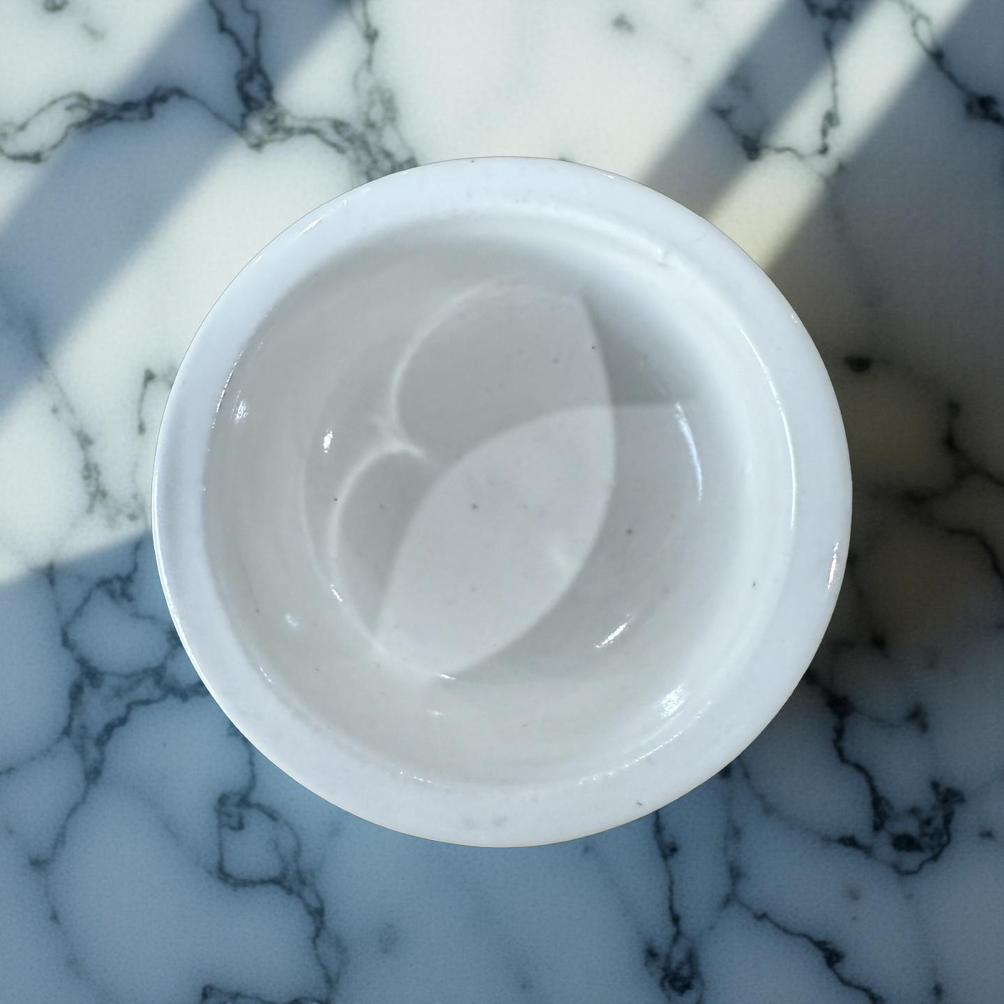 “Alice” Pottery Tall Tea Light Beeswax Candle Holder and Pack of 6 candles