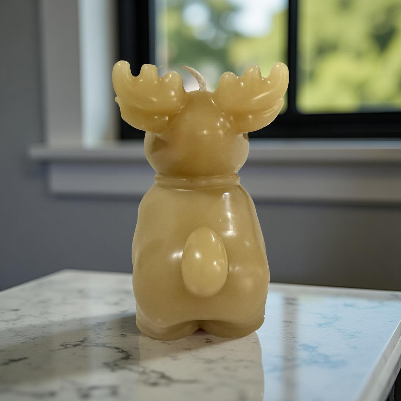 Rudolph the Christmas Reindeer Beeswax Candle