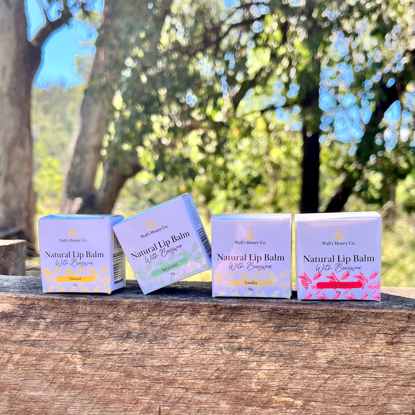 Natural Lip Balm with Beeswax