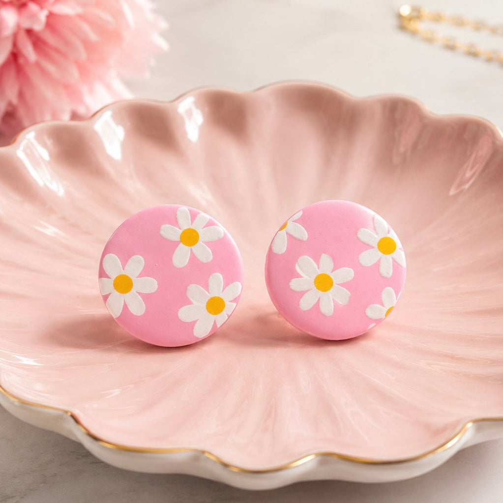 “Pick-Me-Up Petals” Stud Earrings
