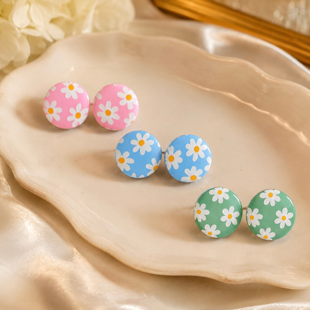 “Pick-Me-Up Petals” Stud Earrings