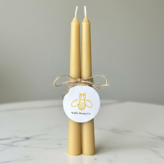 Pure beeswax Taper Candle