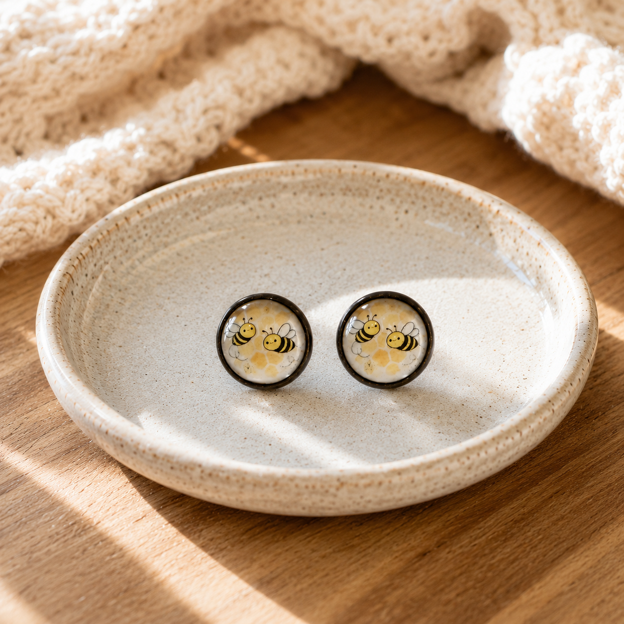 Bumble Buddy Stud Earrings