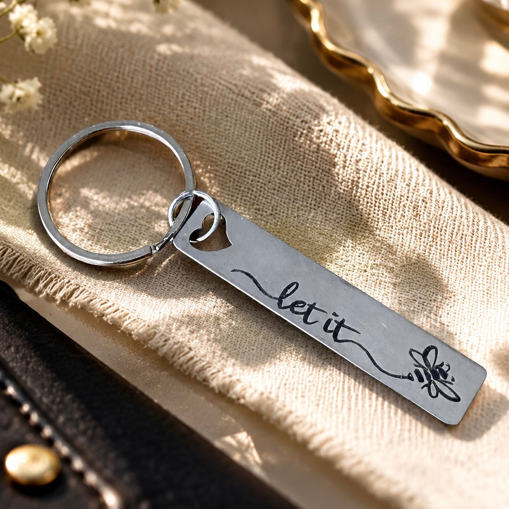 Key Ring - “Let it Bee”