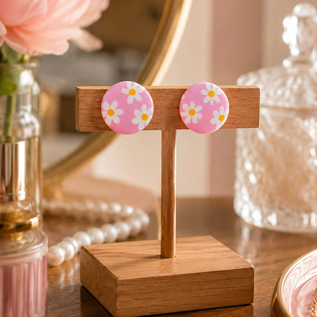 “Pick-Me-Up Petals” Stud Earrings