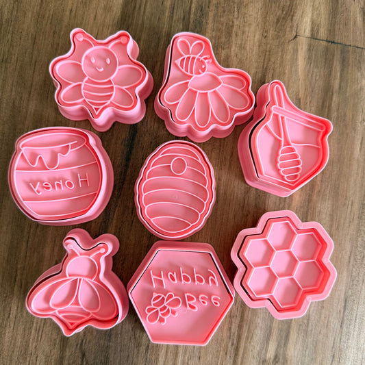 Bee & Honey Cookie Biscuit Cutters