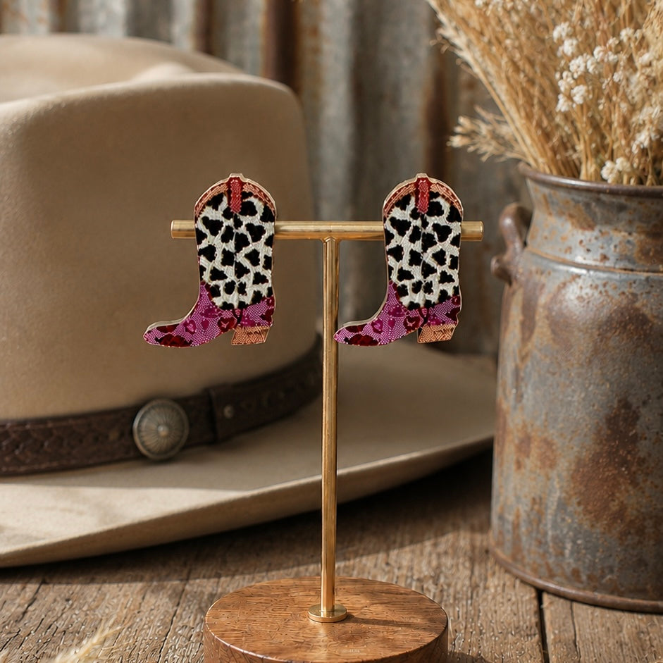 “Country Kicks” Earrings