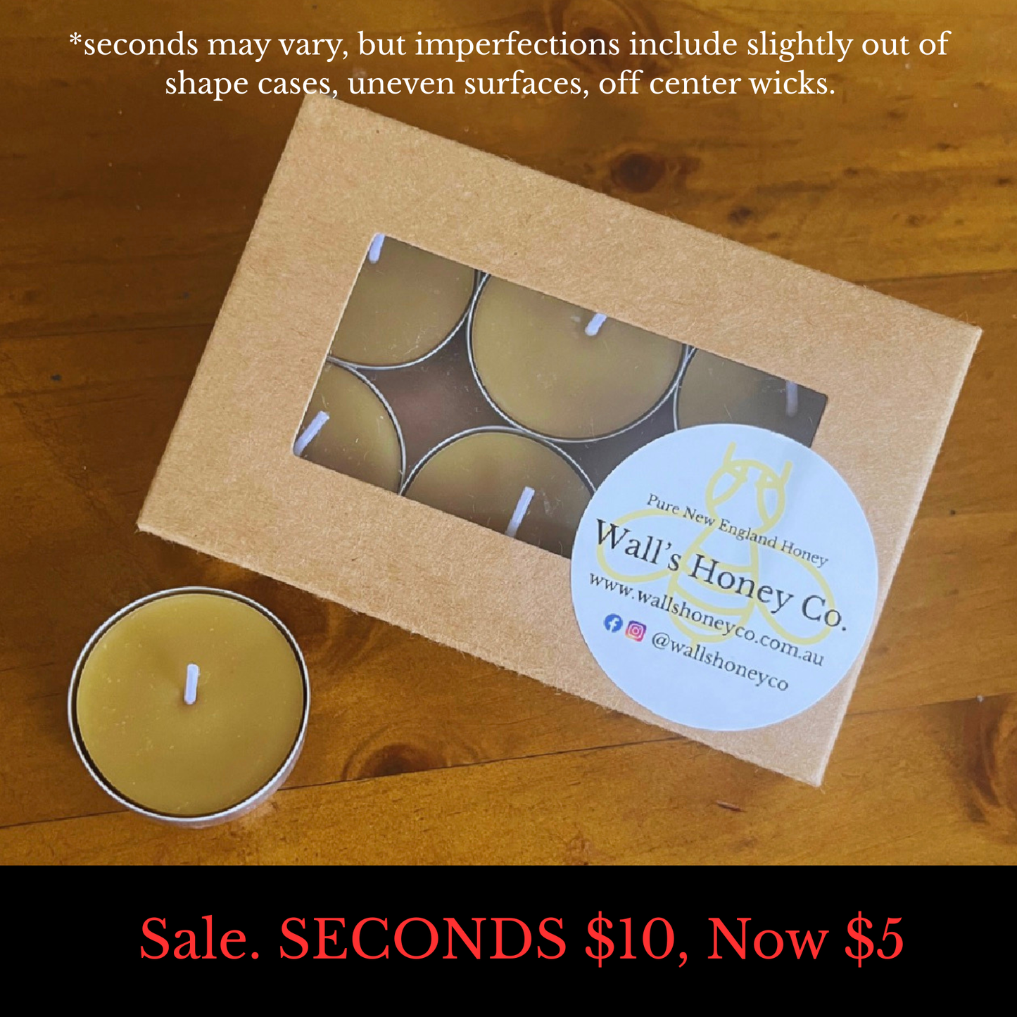Sale - Tea light seconds