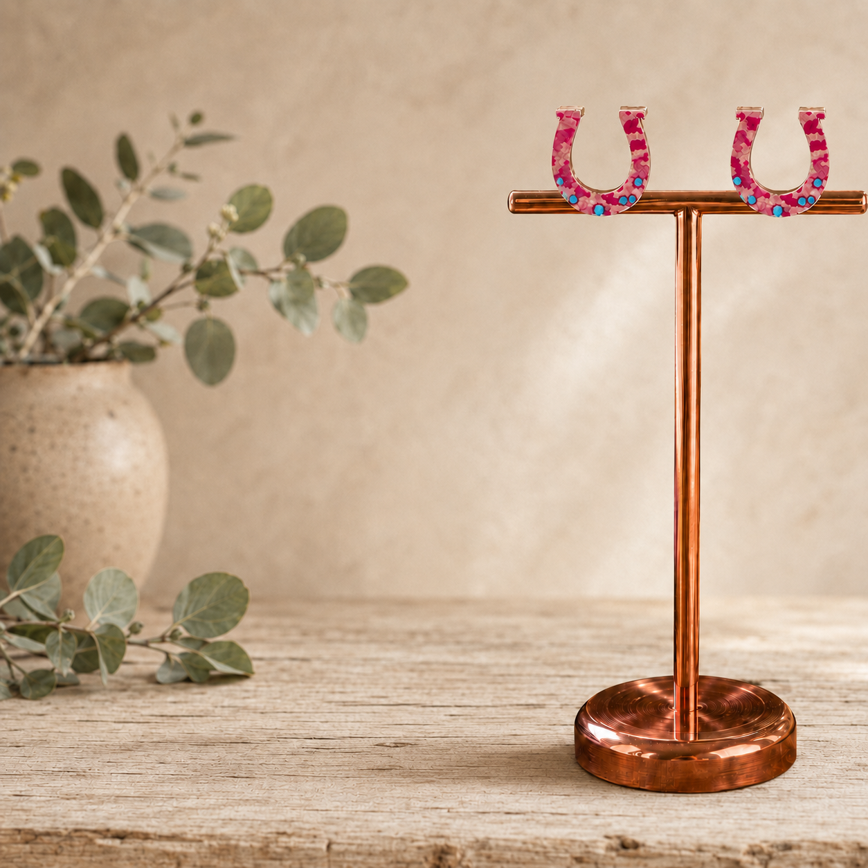 Horseshoe Honey Earrings