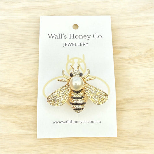 Beatrix Golden Brooch