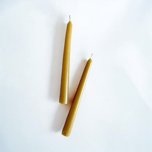 Pure beeswax Taper Candle