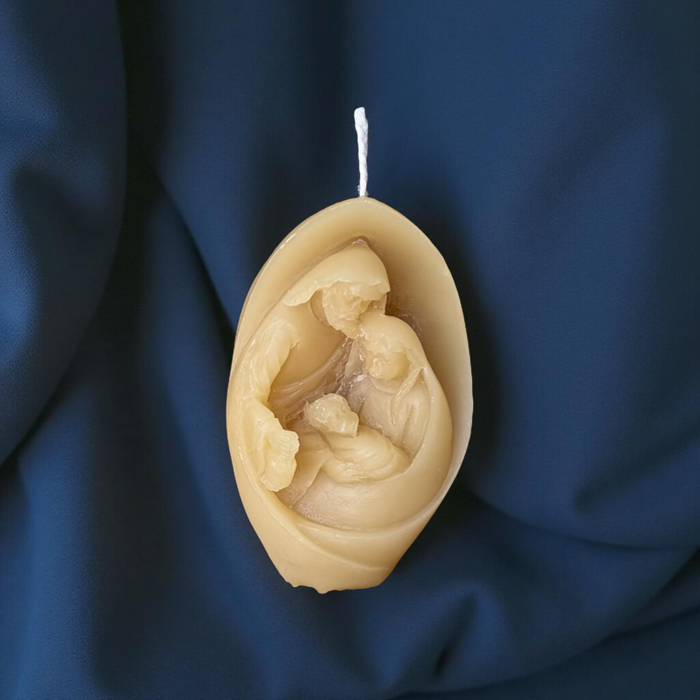 Holy Family Pure Beeswax Candle
