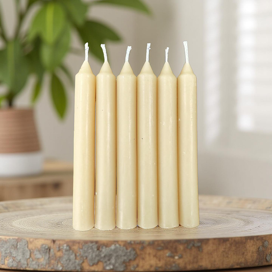 12cm Taper Beeswax Candles
